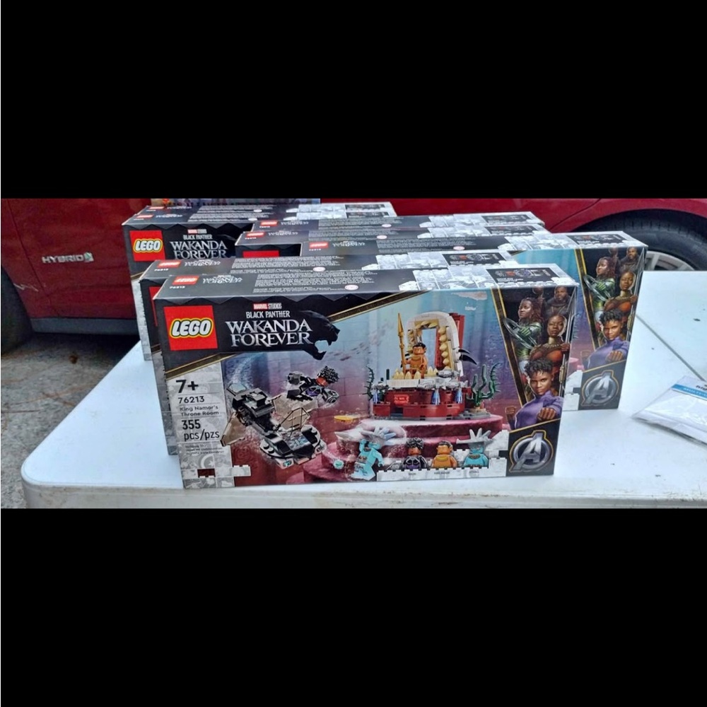 LEGO Black Panther Wakanda Forever Throne Room 76213 Set
